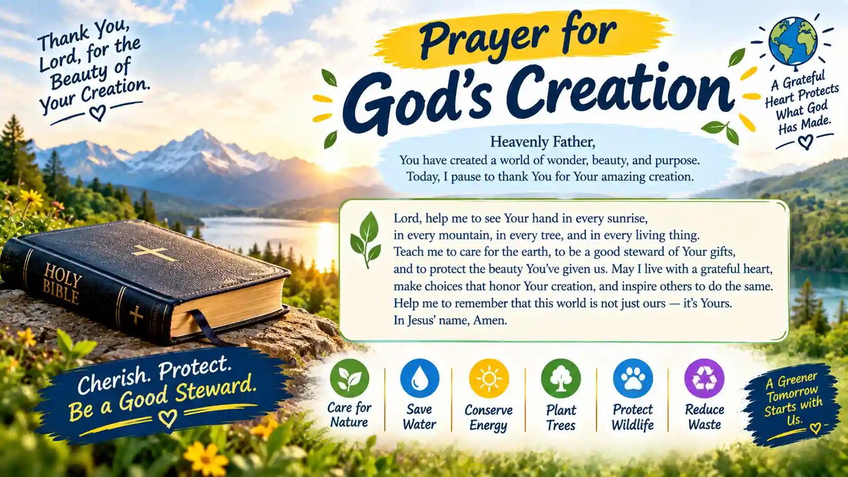 Prayer for God's Creation