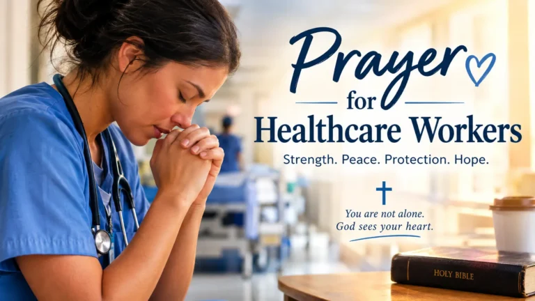 Prayer for Healthcare Workers