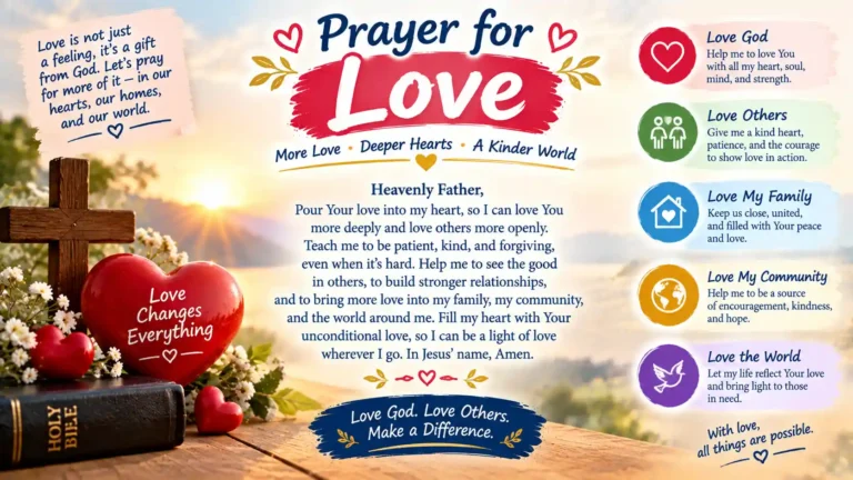 Prayer for Love