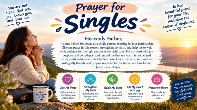 Prayer for Singles