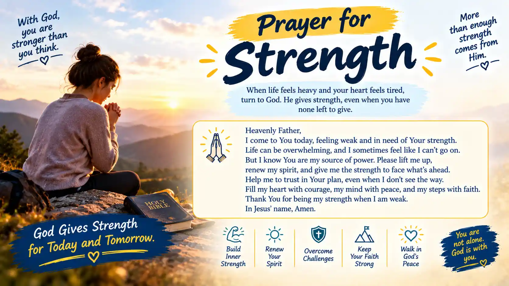 prayer for strength