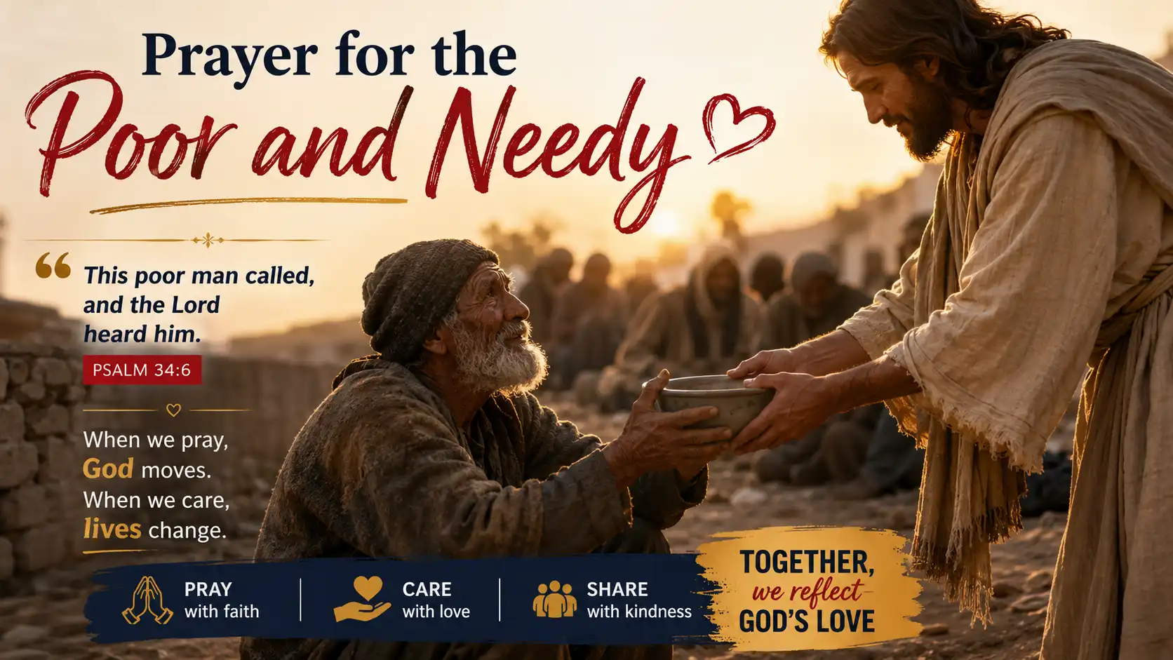 Prayer for the Poor and Needy