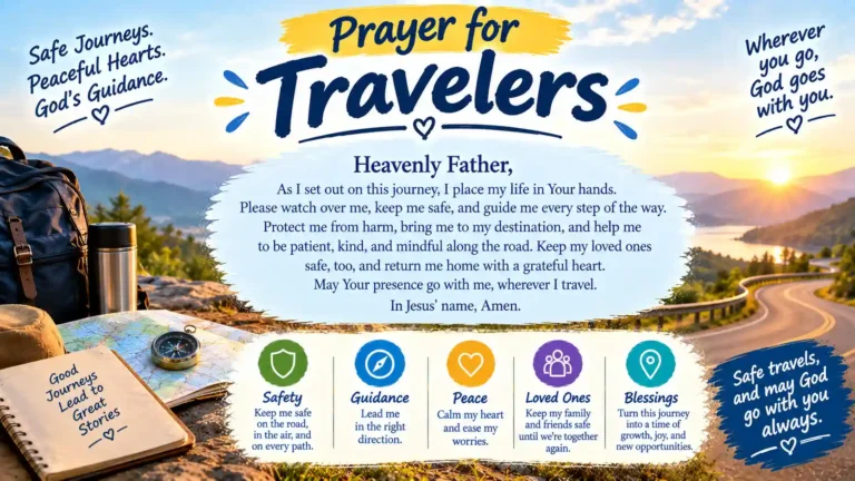 Prayer for Travelers