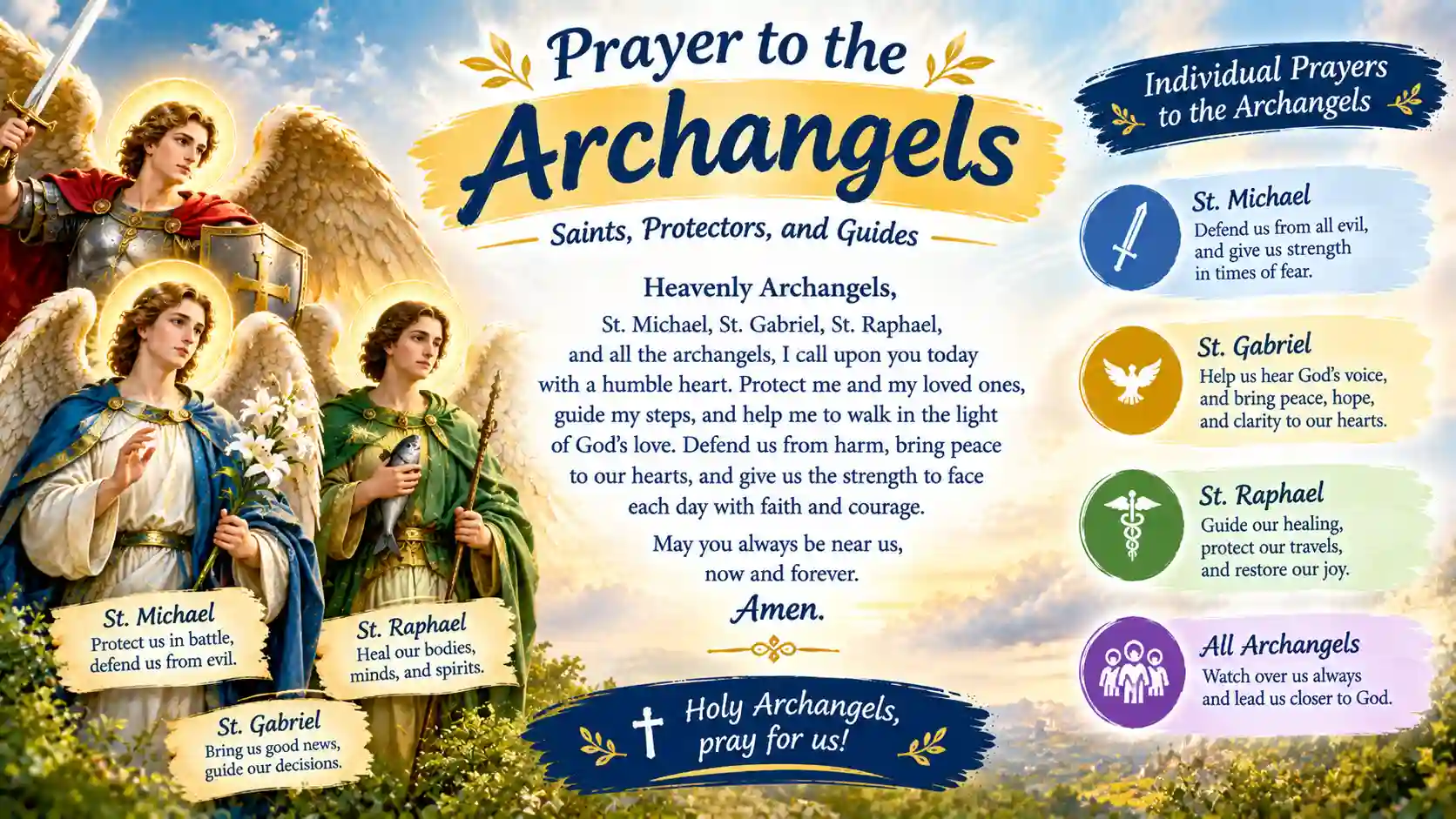 Prayer to the Archangels