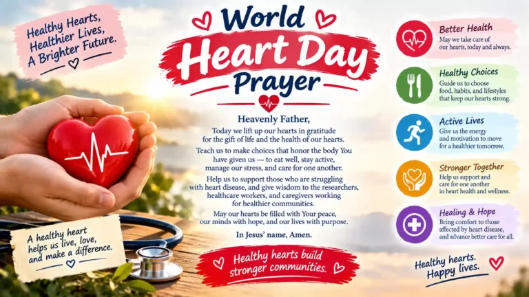 World Heart Day Prayer