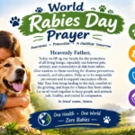 World Rabies Day Prayer