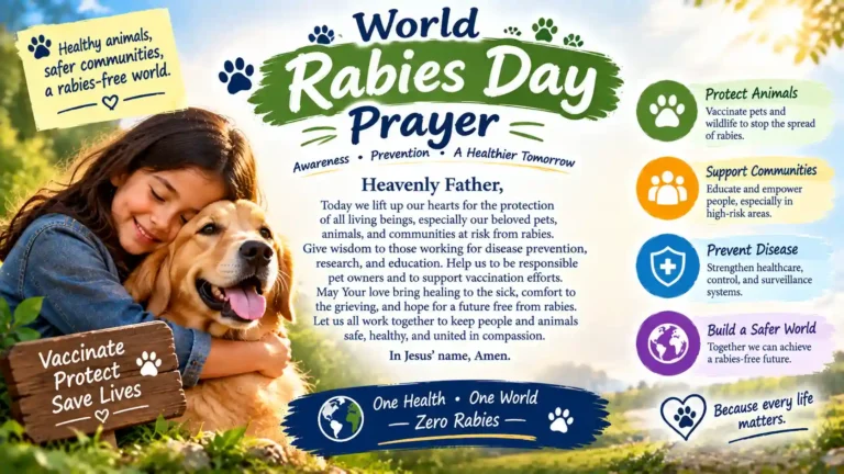 World Rabies Day Prayer
