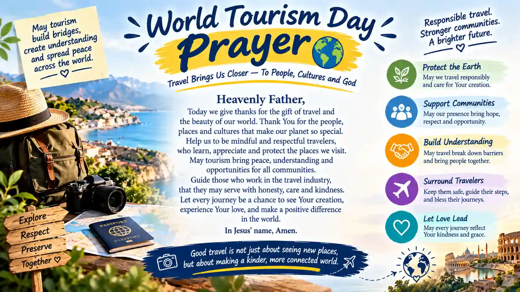 World Tourism Day Prayer
